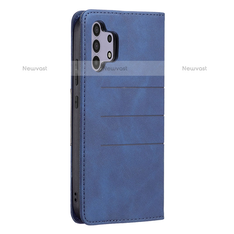 Leather Case Stands Flip Cover Holder B01F for Samsung Galaxy M32 5G