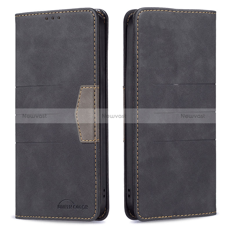 Leather Case Stands Flip Cover Holder B01F for Xiaomi Redmi K40 5G