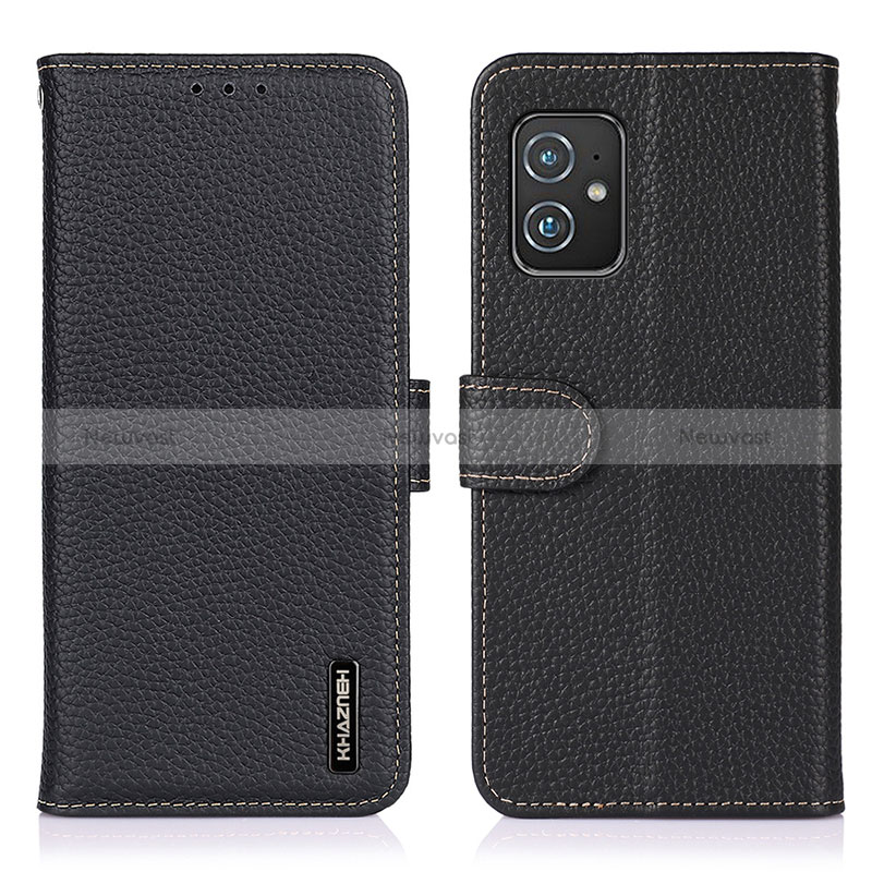 Leather Case Stands Flip Cover Holder B01H for Asus ZenFone 8 Mini