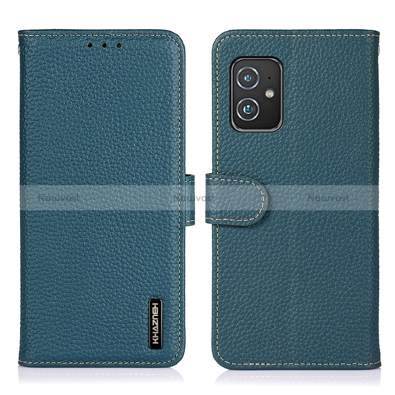 Leather Case Stands Flip Cover Holder B01H for Asus ZenFone 8 Mini