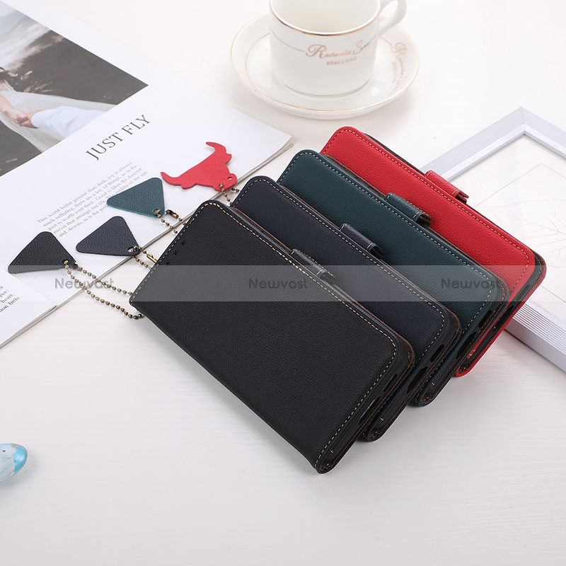 Leather Case Stands Flip Cover Holder B01H for Google Pixel 8 5G