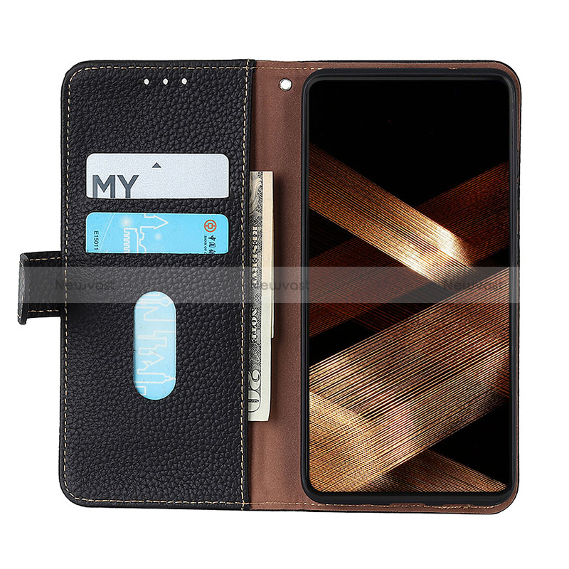 Leather Case Stands Flip Cover Holder B01H for Huawei Mate 60 Pro+ Plus