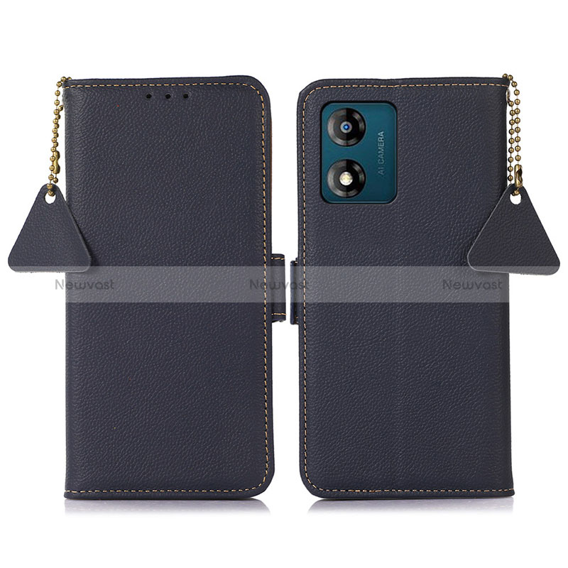 Leather Case Stands Flip Cover Holder B01H for Motorola Moto E13