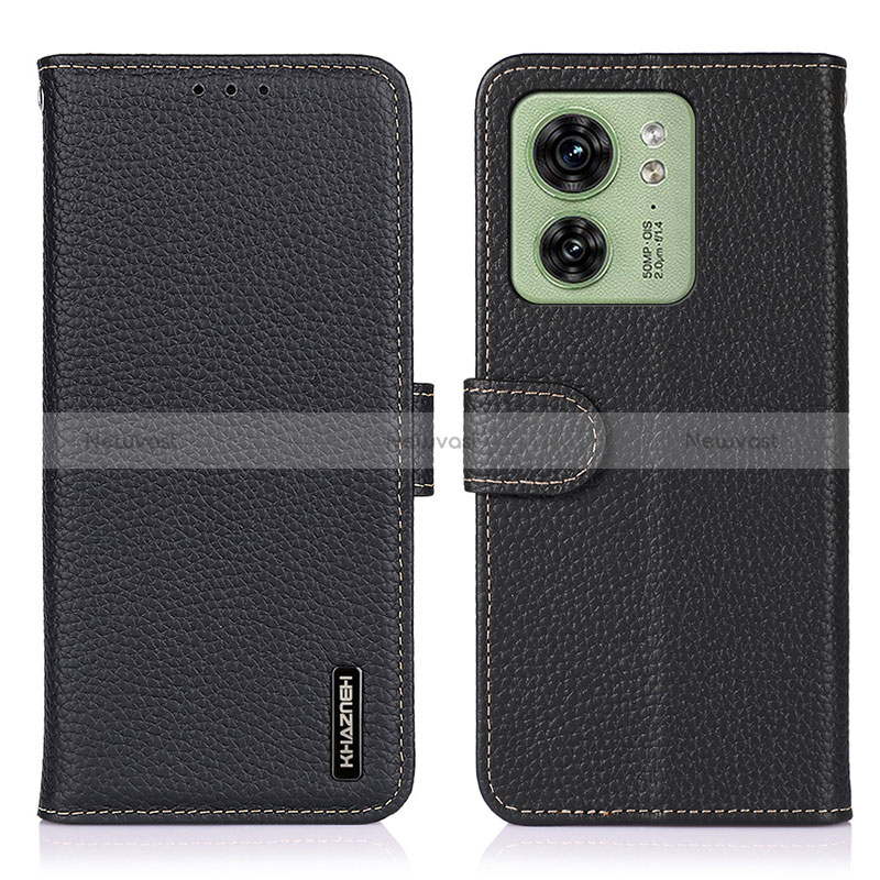 Leather Case Stands Flip Cover Holder B01H for Motorola Moto Edge 40 5G