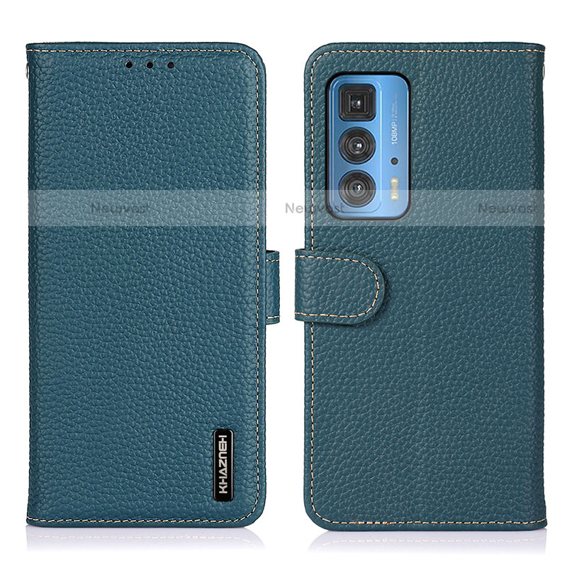 Leather Case Stands Flip Cover Holder B01H for Motorola Moto Edge S Pro 5G