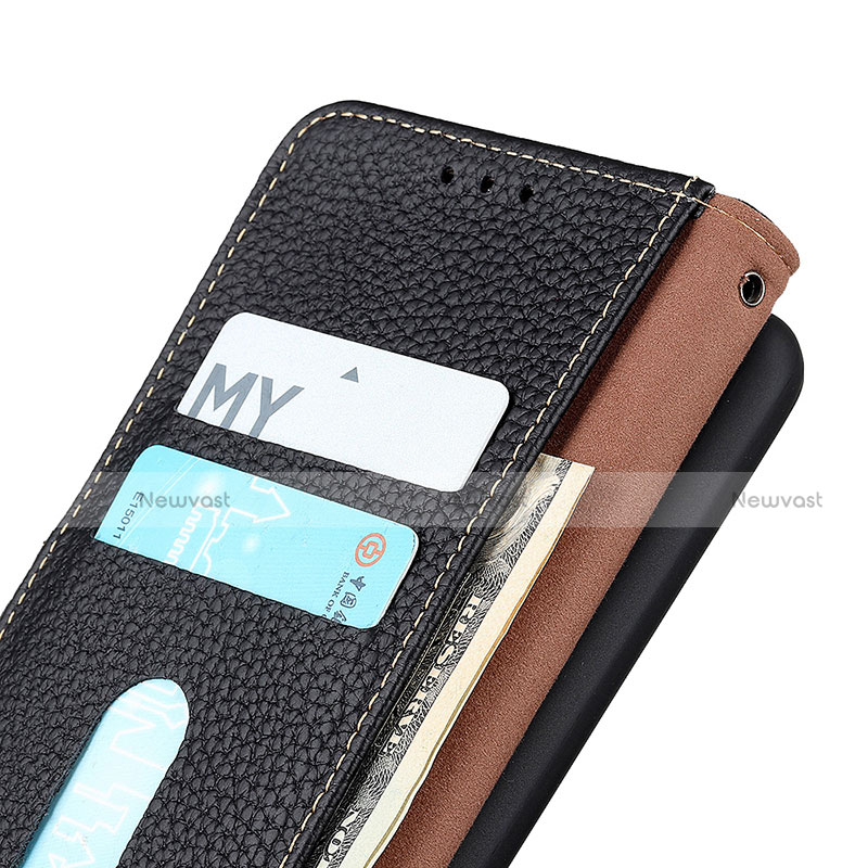 Leather Case Stands Flip Cover Holder B01H for Motorola Moto G Pure