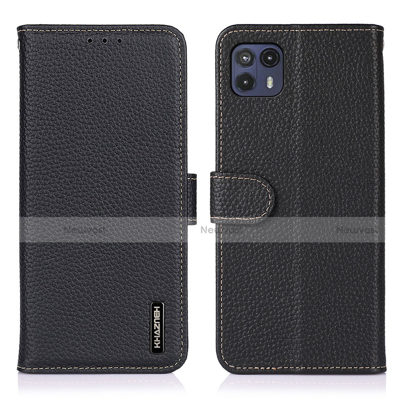 Leather Case Stands Flip Cover Holder B01H for Motorola Moto G50 5G