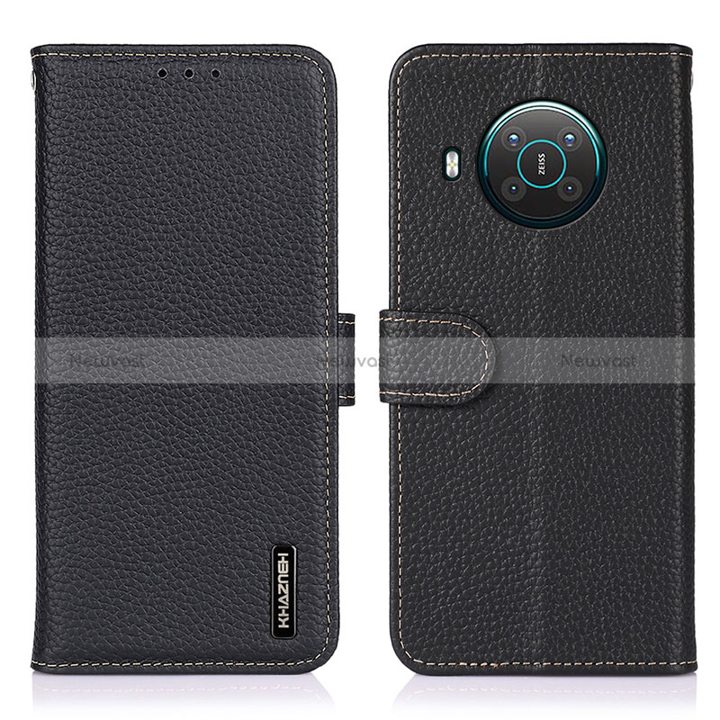 Leather Case Stands Flip Cover Holder B01H for Nokia X10