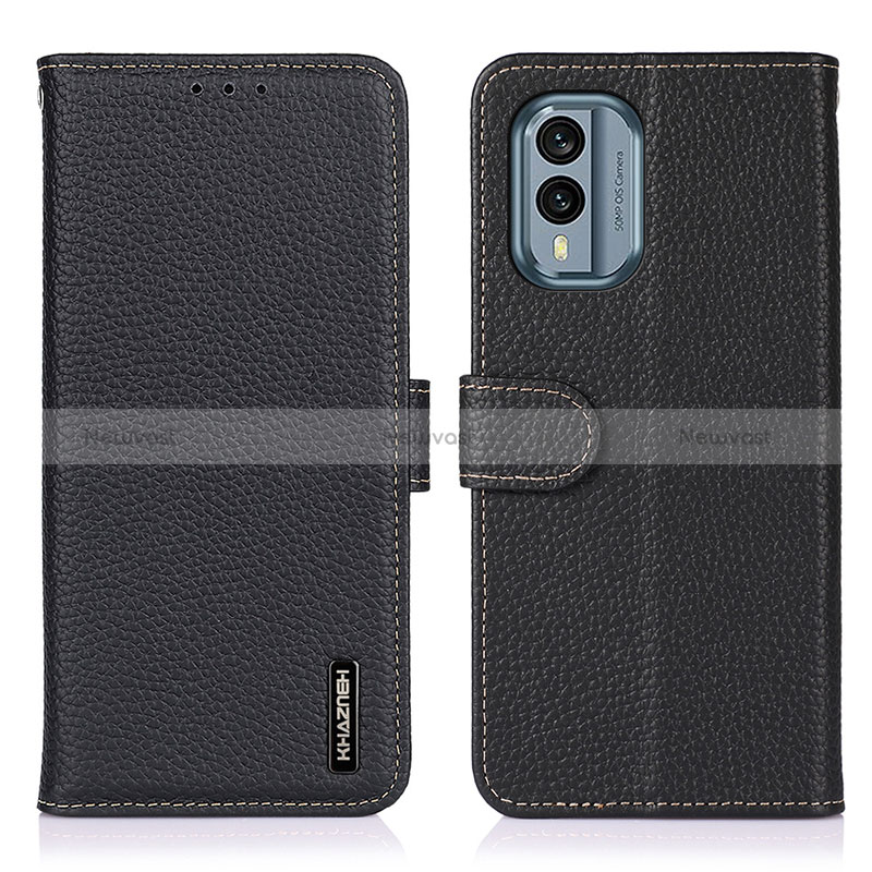 Leather Case Stands Flip Cover Holder B01H for Nokia X30 5G