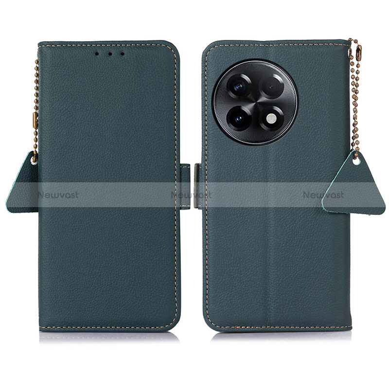 Leather Case Stands Flip Cover Holder B01H for OnePlus Ace 2 5G