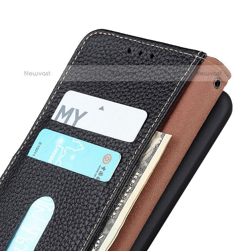 Leather Case Stands Flip Cover Holder B01H for Oppo A94 5G