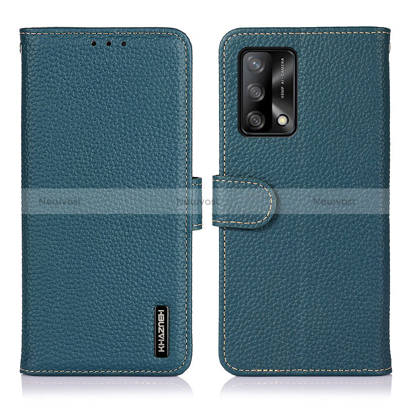 Leather Case Stands Flip Cover Holder B01H for Oppo A95 4G