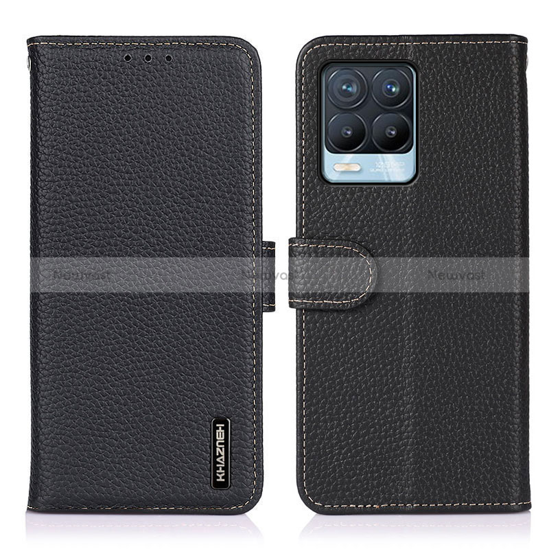 Leather Case Stands Flip Cover Holder B01H for Realme 8 4G