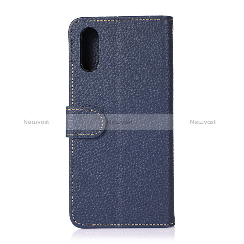 Leather Case Stands Flip Cover Holder B01H for Samsung Galaxy A02