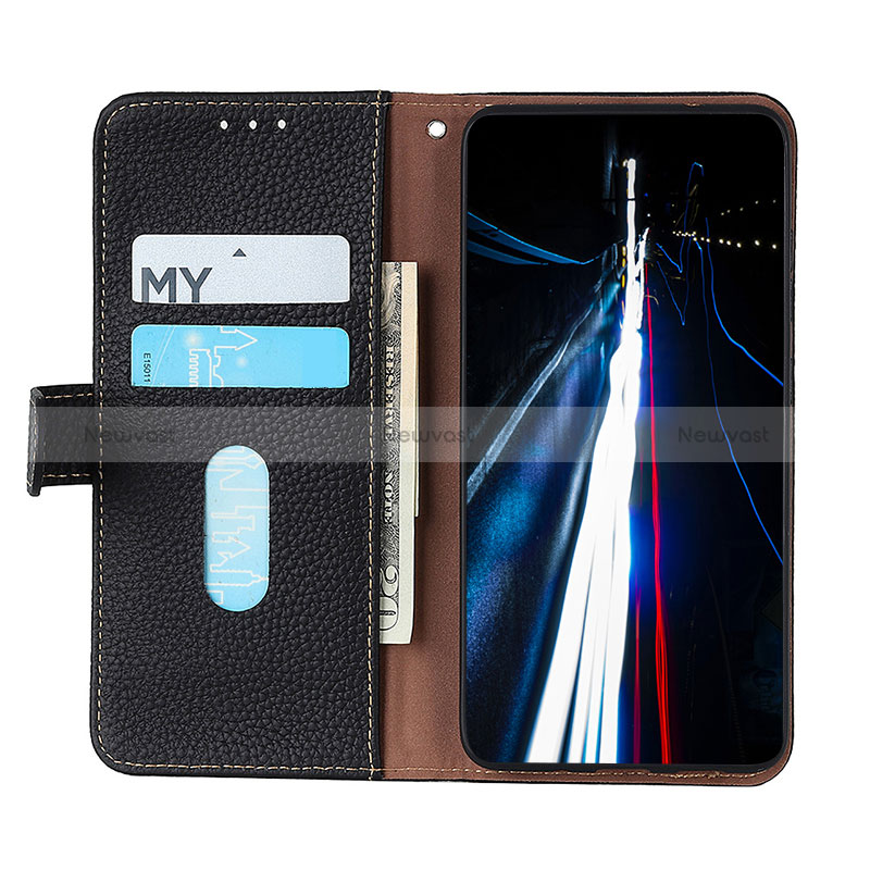 Leather Case Stands Flip Cover Holder B01H for Samsung Galaxy A02