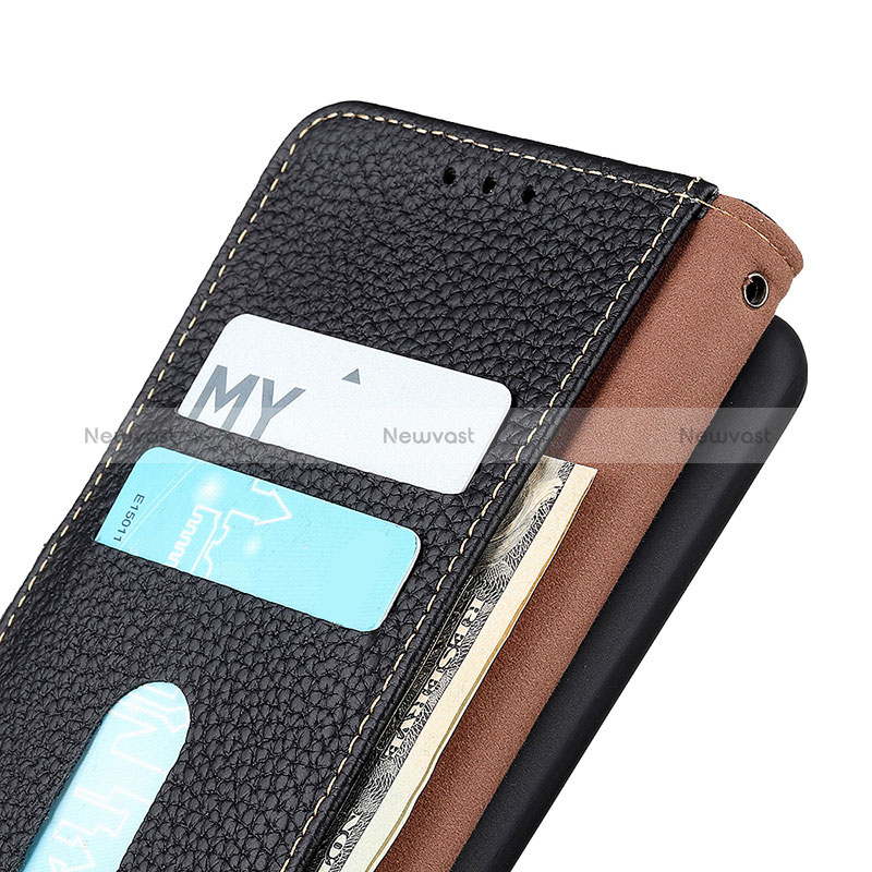 Leather Case Stands Flip Cover Holder B01H for Samsung Galaxy A22 4G