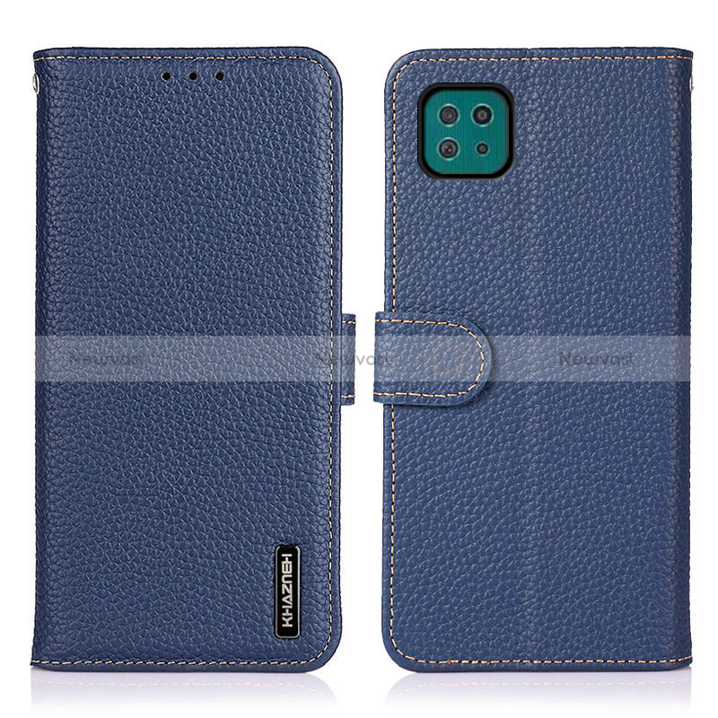 Leather Case Stands Flip Cover Holder B01H for Samsung Galaxy A22s 5G