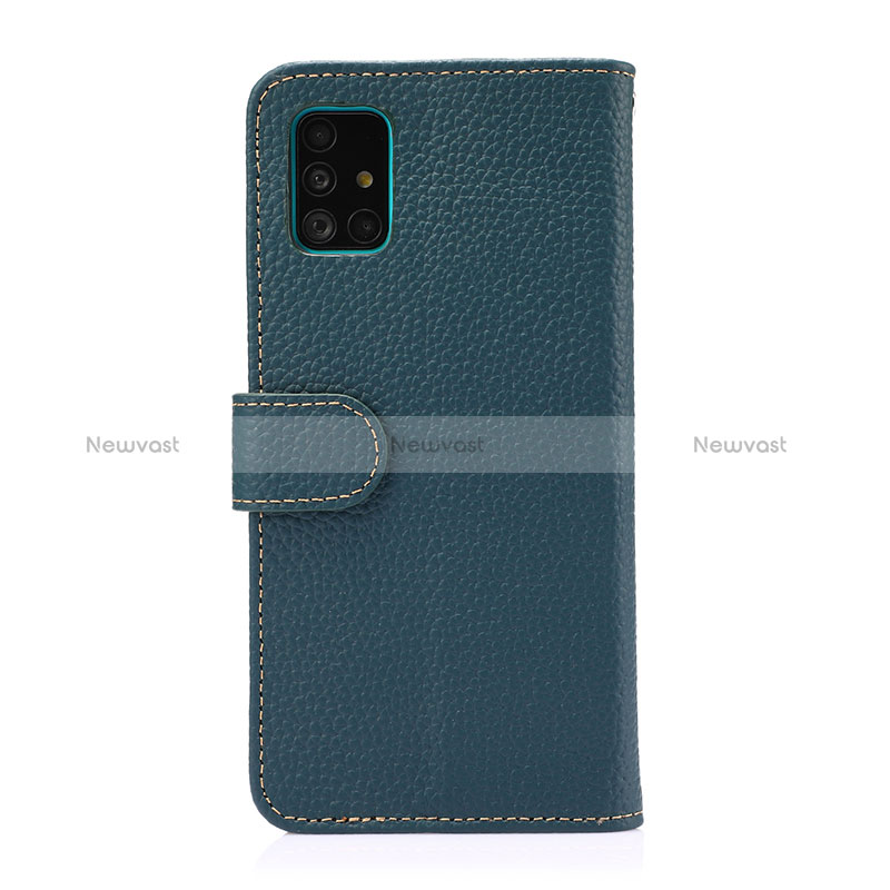 Leather Case Stands Flip Cover Holder B01H for Samsung Galaxy M40S