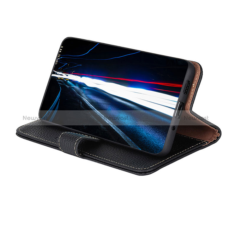 Leather Case Stands Flip Cover Holder B01H for Samsung Galaxy M40S