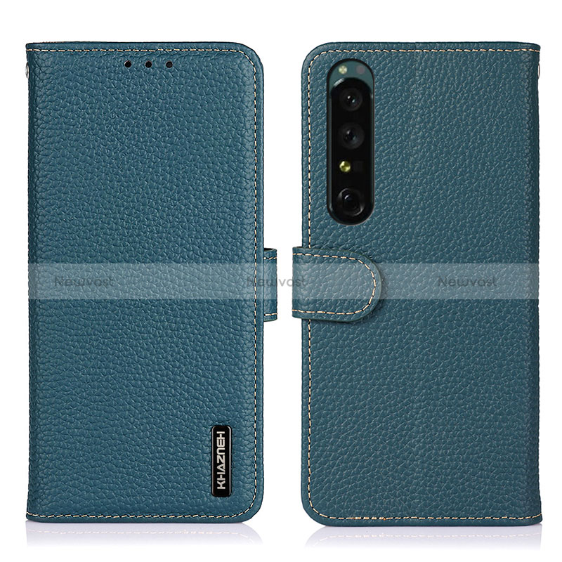 Leather Case Stands Flip Cover Holder B01H for Sony Xperia 1 IV SO-51C