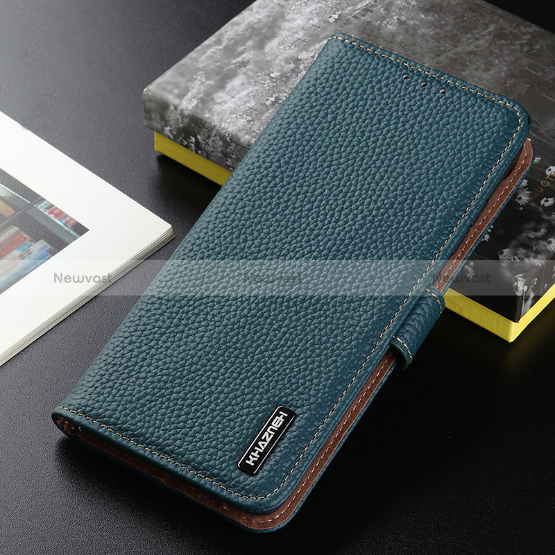 Leather Case Stands Flip Cover Holder B01H for Vivo Y12G