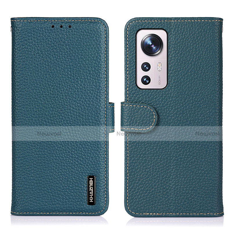 Leather Case Stands Flip Cover Holder B01H for Xiaomi Mi 12 5G