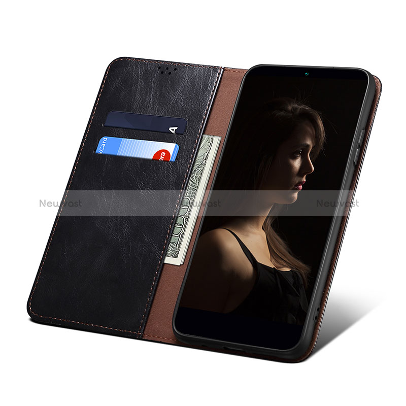 Leather Case Stands Flip Cover Holder B01S for Google Pixel 6 5G