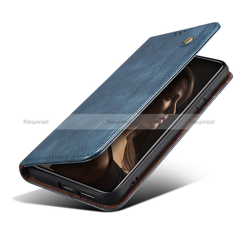 Leather Case Stands Flip Cover Holder B01S for Huawei Honor 50 5G