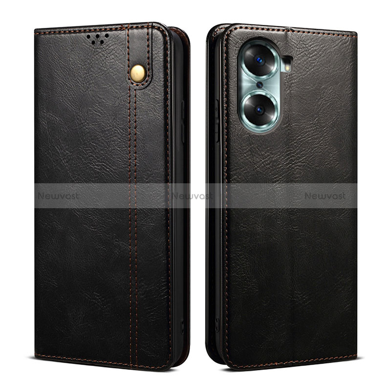 Leather Case Stands Flip Cover Holder B01S for Huawei Honor 60 Pro 5G