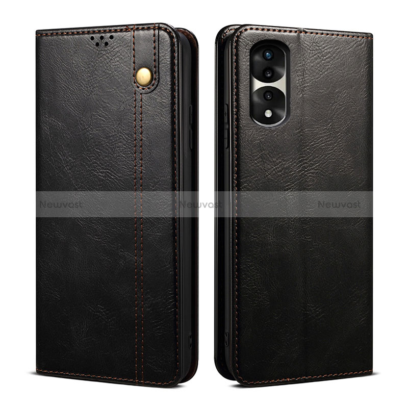 Leather Case Stands Flip Cover Holder B01S for Huawei Honor 70 Pro+ Plus 5G