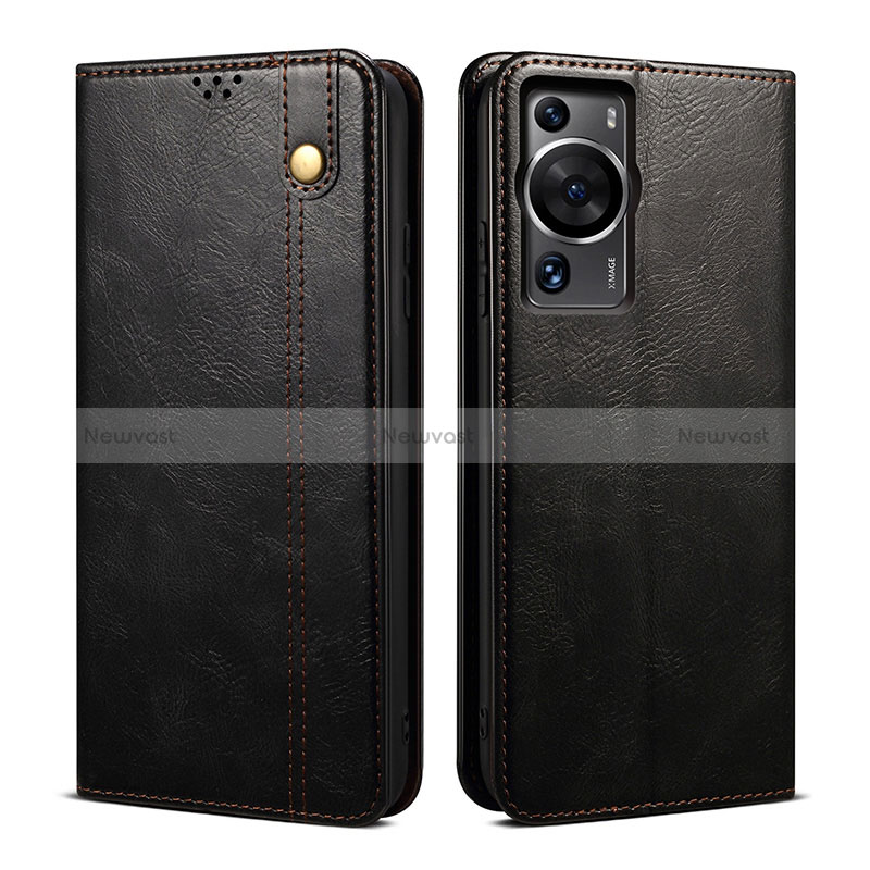 Leather Case Stands Flip Cover Holder B01S for Huawei P60