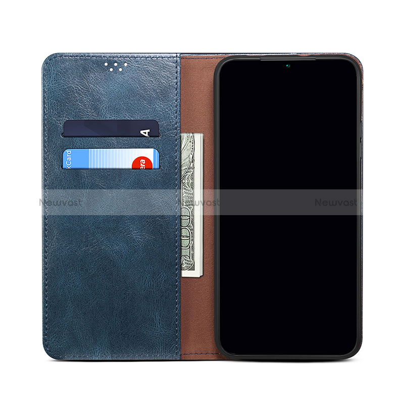 Leather Case Stands Flip Cover Holder B01S for OnePlus 10R 5G