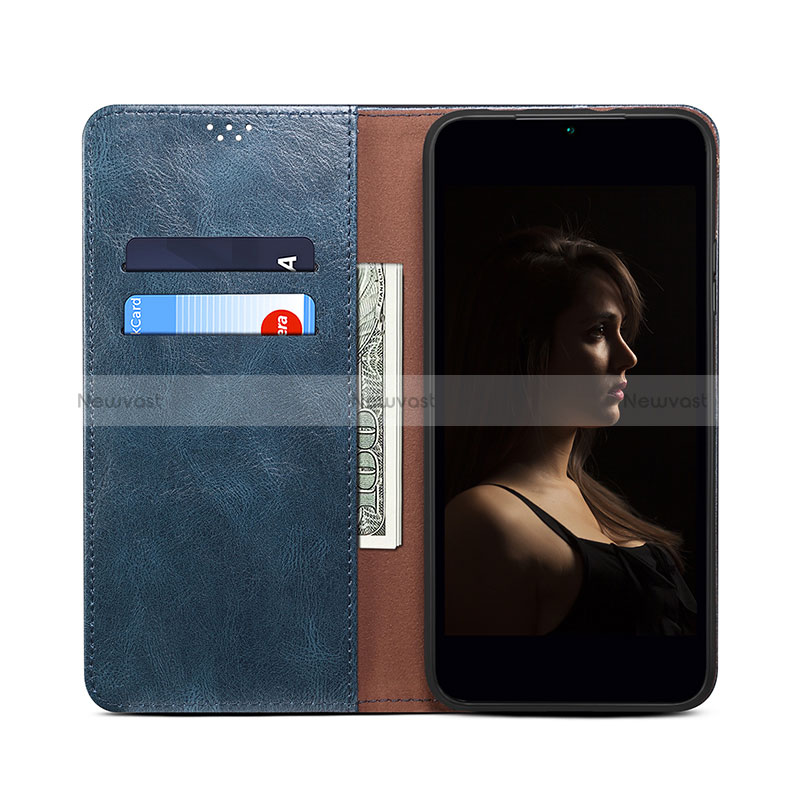 Leather Case Stands Flip Cover Holder B01S for OnePlus 11 5G