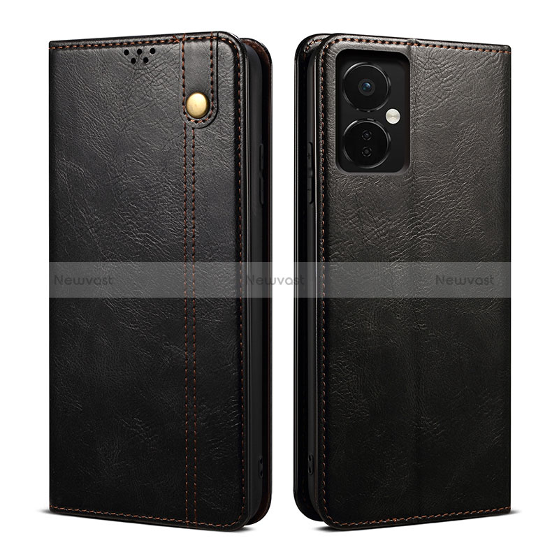 Leather Case Stands Flip Cover Holder B01S for OnePlus Nord CE 3 5G