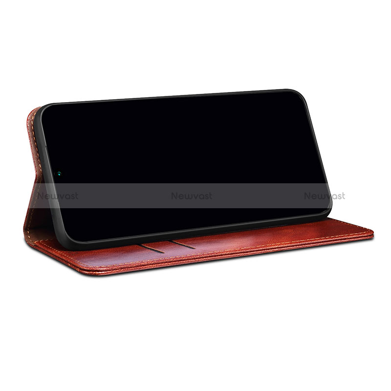 Leather Case Stands Flip Cover Holder B01S for Oppo Find X5 Lite 5G