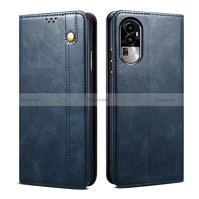 Leather Case Stands Flip Cover Holder B01S for Oppo Reno10 Pro+ Plus 5G