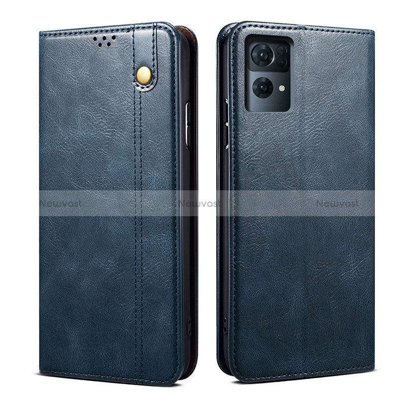 Leather Case Stands Flip Cover Holder B01S for Oppo Reno7 Pro 5G