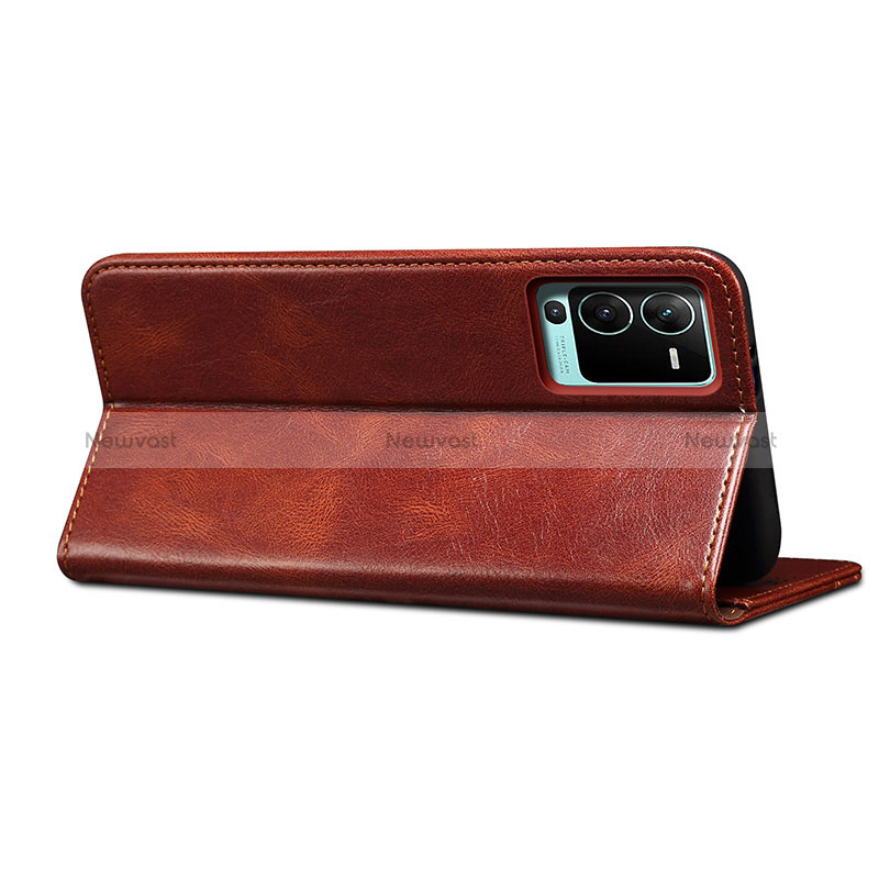 Leather Case Stands Flip Cover Holder B01S for Oppo Reno8 Pro 5G