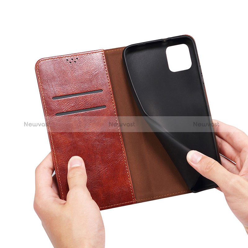 Leather Case Stands Flip Cover Holder B01S for Realme C20A