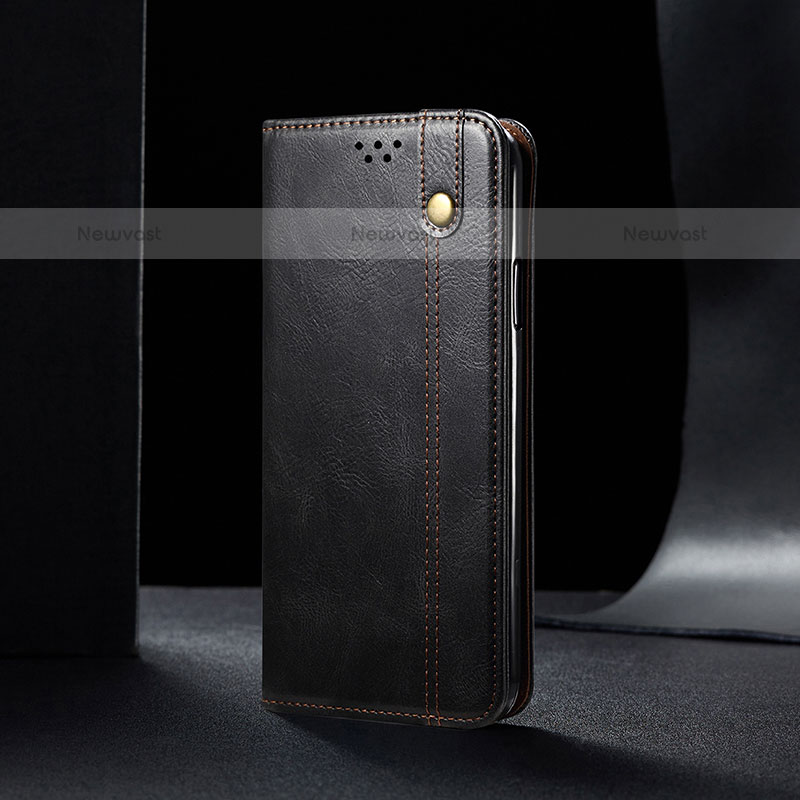 Leather Case Stands Flip Cover Holder B01S for Samsung Galaxy A12