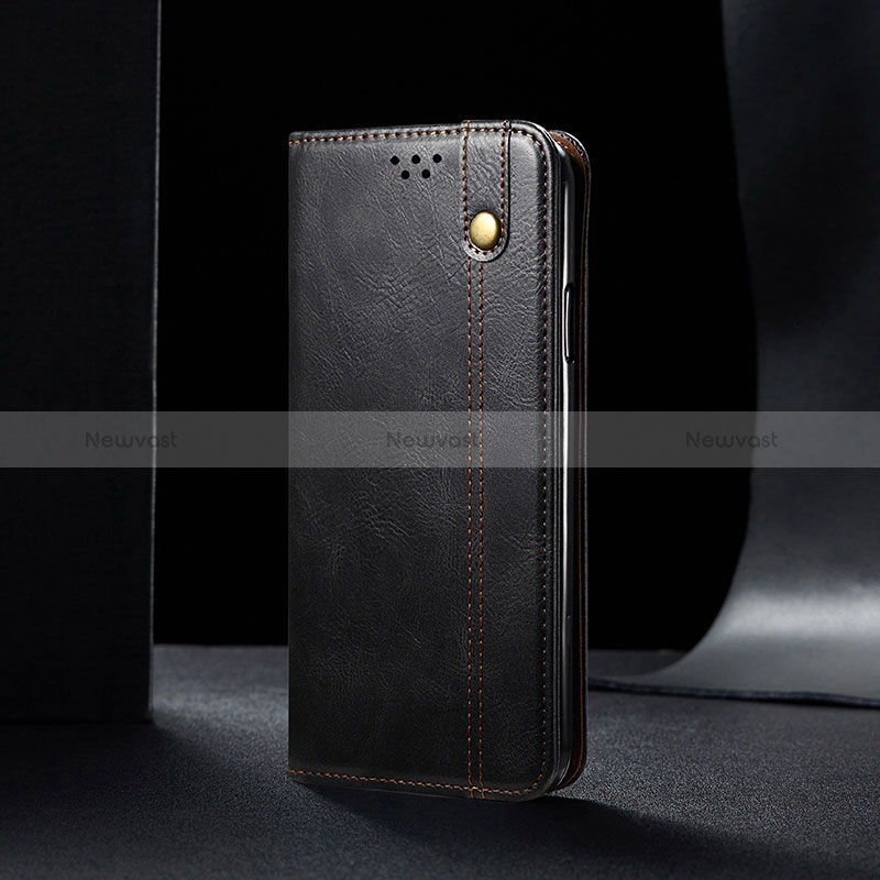 Leather Case Stands Flip Cover Holder B01S for Samsung Galaxy A12 5G