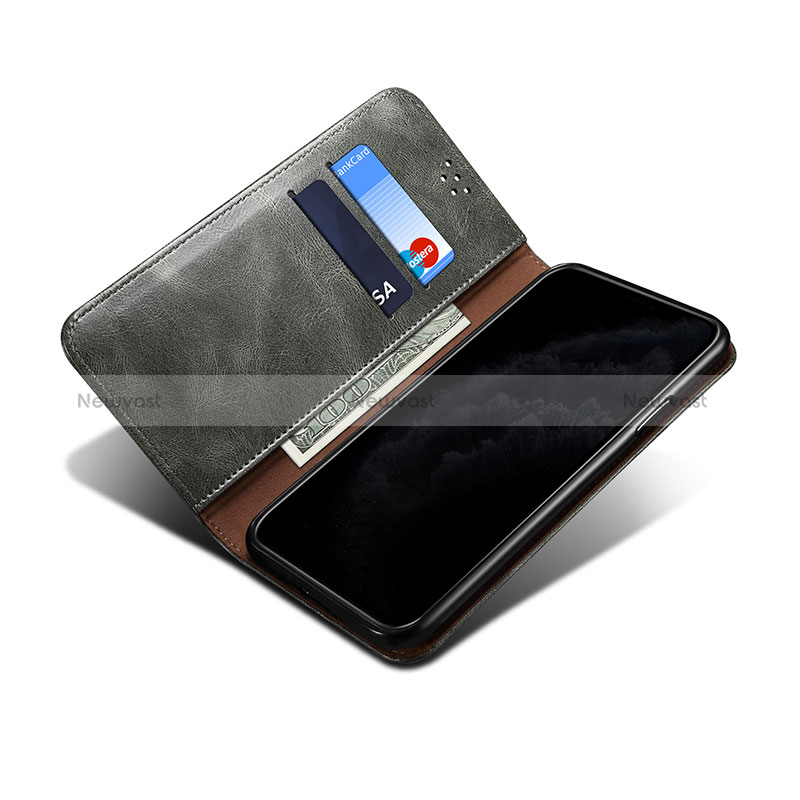 Leather Case Stands Flip Cover Holder B01S for Samsung Galaxy A42 5G