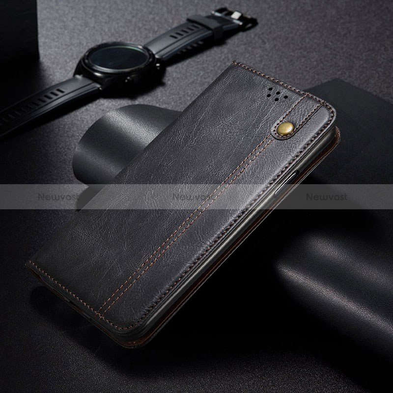 Leather Case Stands Flip Cover Holder B01S for Samsung Galaxy A55 5G