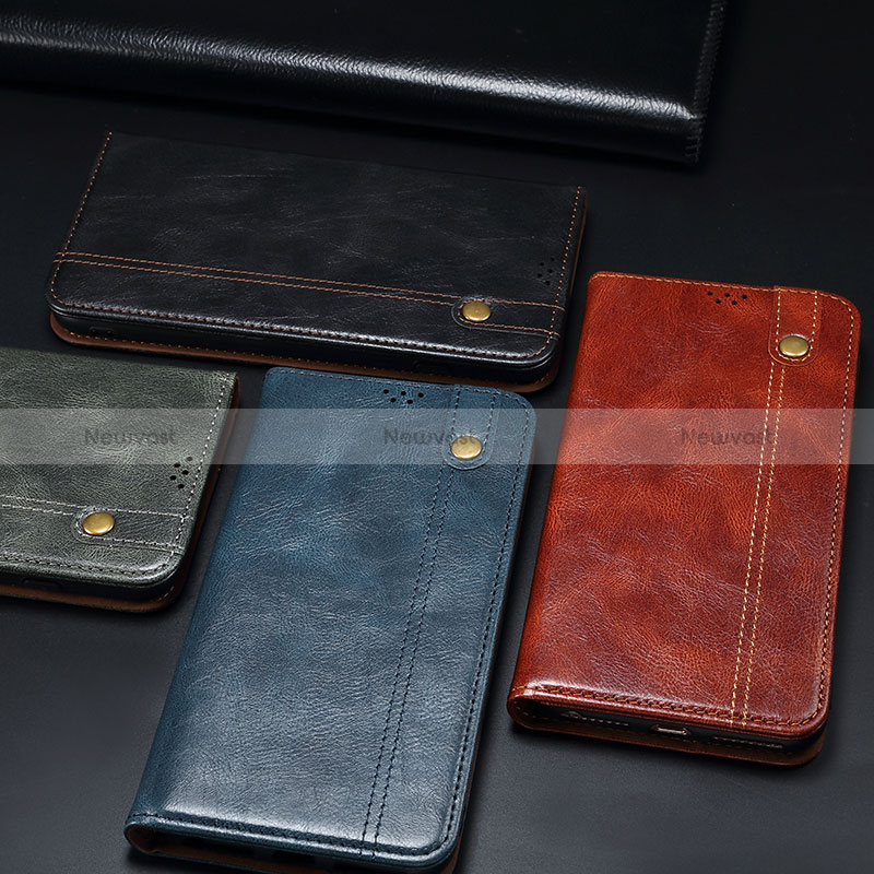 Leather Case Stands Flip Cover Holder B01S for Samsung Galaxy M12