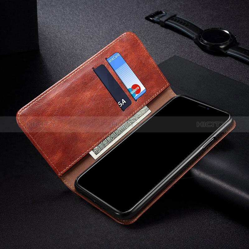 Leather Case Stands Flip Cover Holder B01S for Samsung Galaxy M54 5G