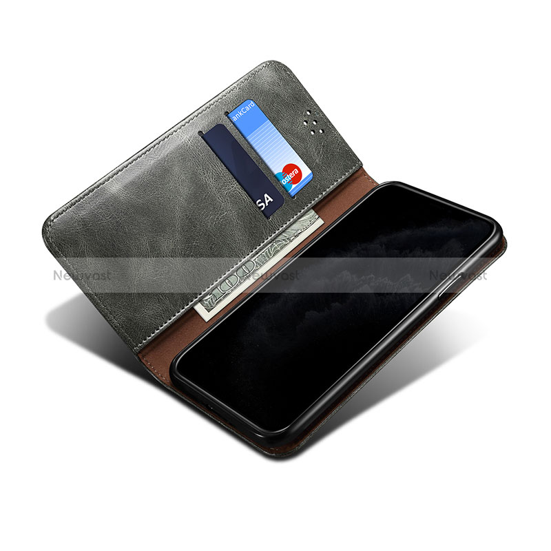 Leather Case Stands Flip Cover Holder B01S for Xiaomi Mi 10S 5G