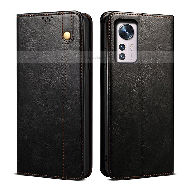 Leather Case Stands Flip Cover Holder B01S for Xiaomi Mi 12S Pro 5G