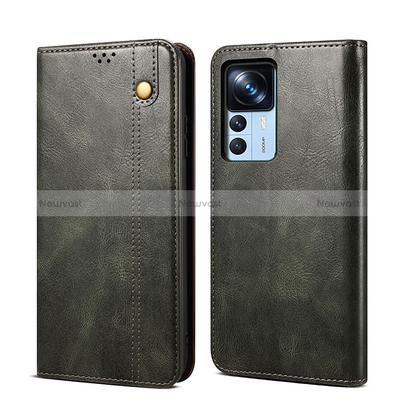 Leather Case Stands Flip Cover Holder B01S for Xiaomi Mi 12T 5G