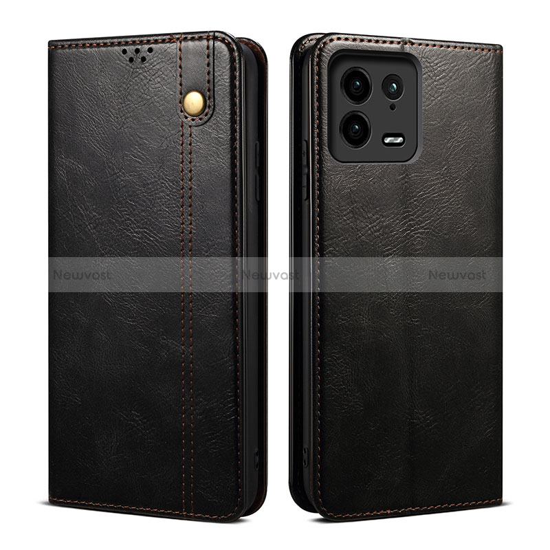 Leather Case Stands Flip Cover Holder B01S for Xiaomi Mi 13 Pro 5G