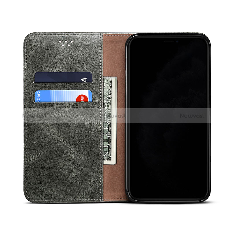 Leather Case Stands Flip Cover Holder B01S for Xiaomi POCO C31